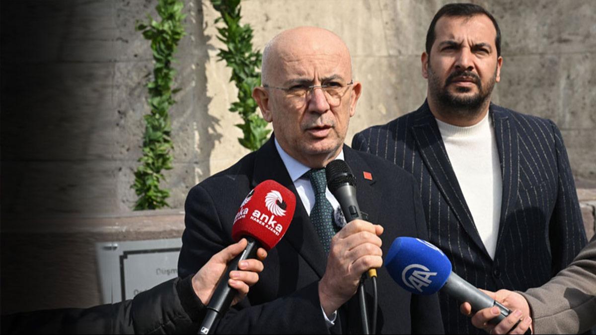 CHP �l Ba�kan� g�zalt�na al�nd�