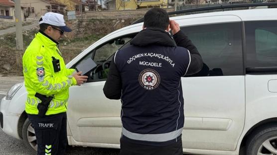 K�r�ehir'de b�y�k denetim: D�zensiz g��menler yakaland�