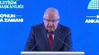 Milli Savunma Bakanı Yaşar Güler konuşuyor