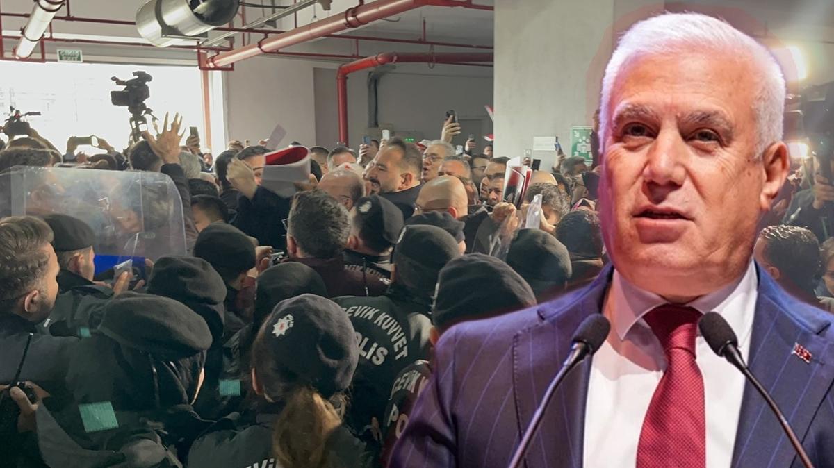 Se�imi kaybedece�ini anlayan CHP'den vandall�k