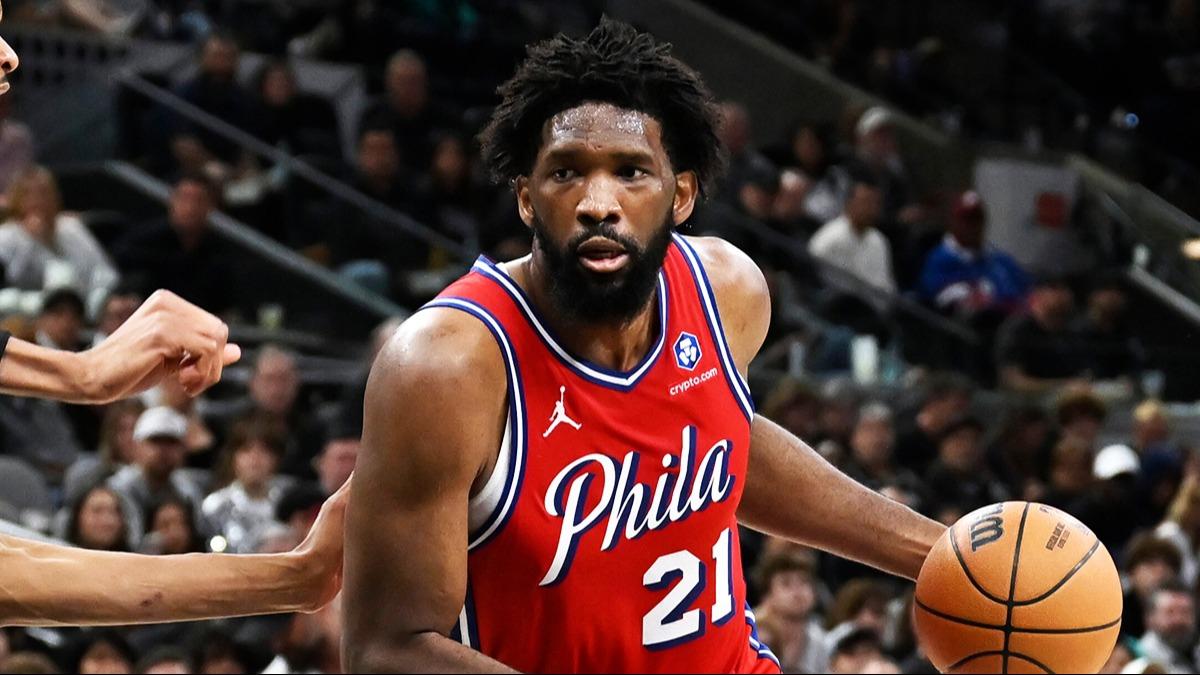 76ers'a Joel Embiid'den k�t� haber