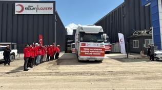 Ankara'dan İran'a 4 tır insani yardım! İran Kızılayı talep etti