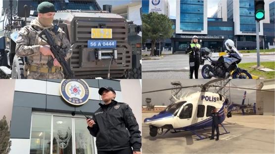 Bakan �ift�i'den polis telsizinde s�rpriz anons: Bu devlet sizin cesaretinizle g��l�d�r
