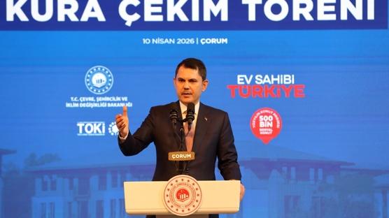 Bakan Kurum'dan asrın inşası vurgusu: Bizi eleştirenlere cevabı sahada verdik