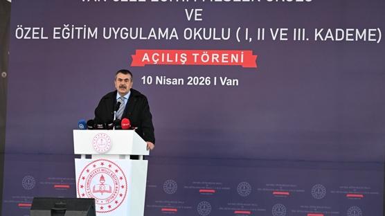 Bakan Tekin: �zel �ocuklar�m�z�n e�itime eri�imini sa�layacak tedbirleri almaya �zen g�steriyoruz