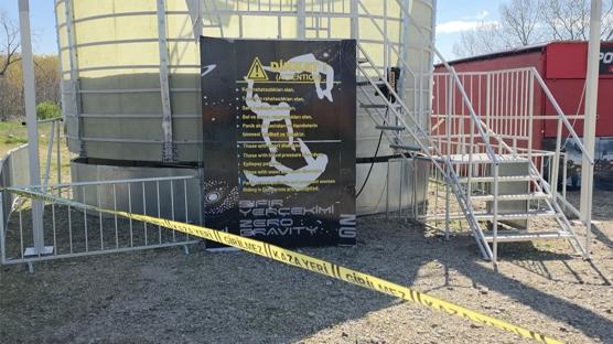 Edirne'deki lunapark facias�nda yeni geli�me: G�zalt�lar var