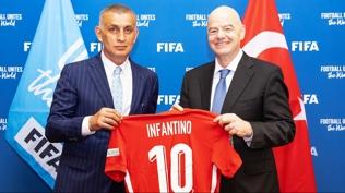 Infantino'dan T�rkiye'ye �vg�!