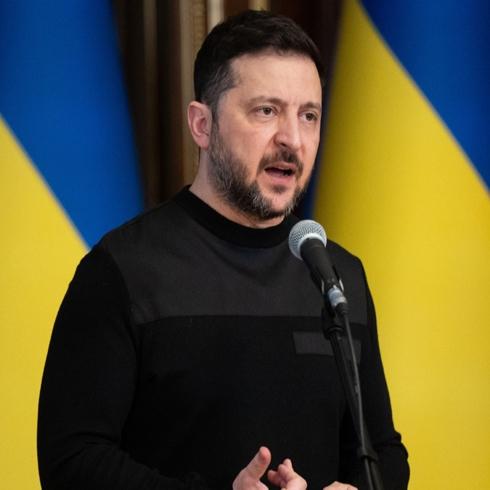 Zelenski'den m�zakere mesaj�: Bahar ve yaz aylar�n� i�aret etti