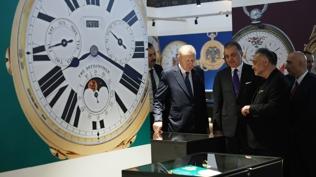 Cumhurba�kan� Erdo�an, 'Muhte�em Cep Saatleri Koleksiyonu' sergisini gezdi