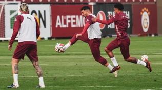 Galatasaray'da Kocaelispor ma�� haz�rl�klar� ba�lad�