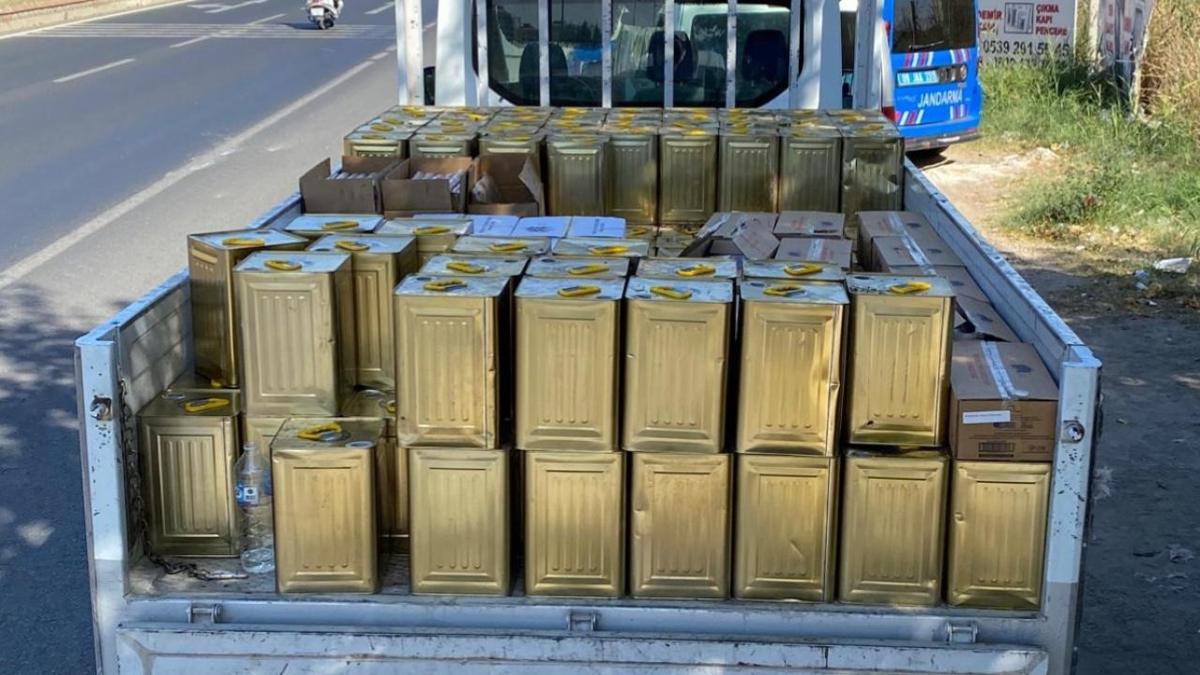 Etiketsiz �r�ne ge�it yok! 4 tonluk sahte bal operasyonu