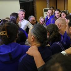 Sadettin Saran'dan kad�n voleybolculara ziyaret!