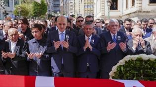 TBMM Eski Ba�kan� H�samettin Cindoruk'un t�reni d�zenlendi