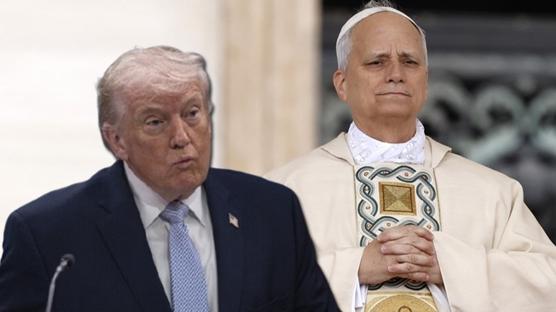 Trump bu kez Papa'y� hedef tahtas�na koydu