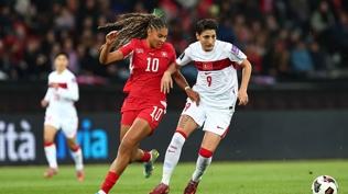 A Milli Kad�nlar �svi�re deplasman�nda kay�p