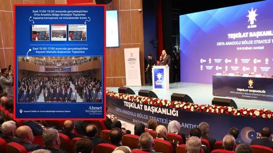AK Parti'den 'Kayseri'de salonun yar�s� bo� kald�' iddialar�na cevap: Trajikomik bir alg� �al��mas�