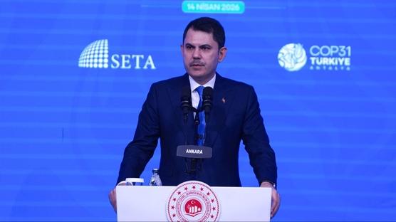 Bakan Kurum'dan k�resel baronlara iklim resti: Ye�il s�m�r� d�zenini reddediyoruz