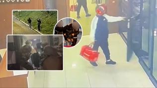 Silahlı çete film gibi operasyonla enselendi