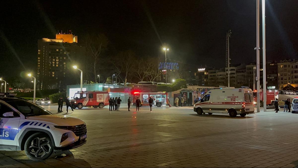 Taksim metrosunda yangın paniği! Cumhuriyet Tüneli çıkışı ulaşıma kapatıldı