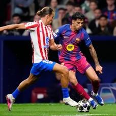 Atletico Madrid yar� finalde! Barcelona'n�n zaferi yetmedi