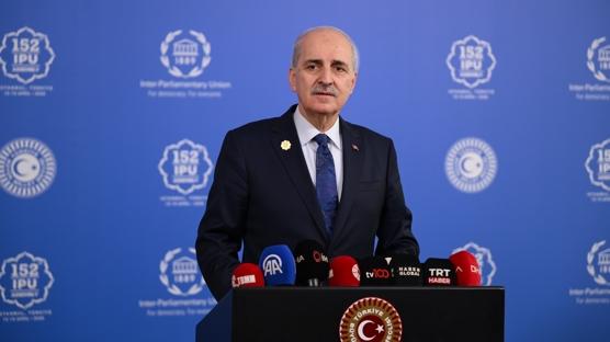 #CANLI TBMM Ba�kan� Kurtulmu� a��klamalarda bulunuyor