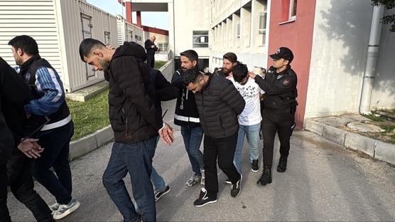 'Bayğaralar' suç örgütüne operasyon: Zanlılar adliyeye getirildi
