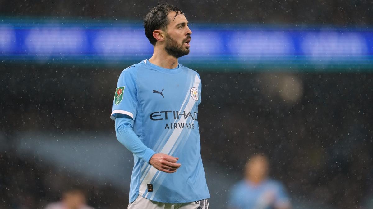 Manchester City'den resmi a��klama! Bernardo Silva sezon sonunda ayr�l�yor