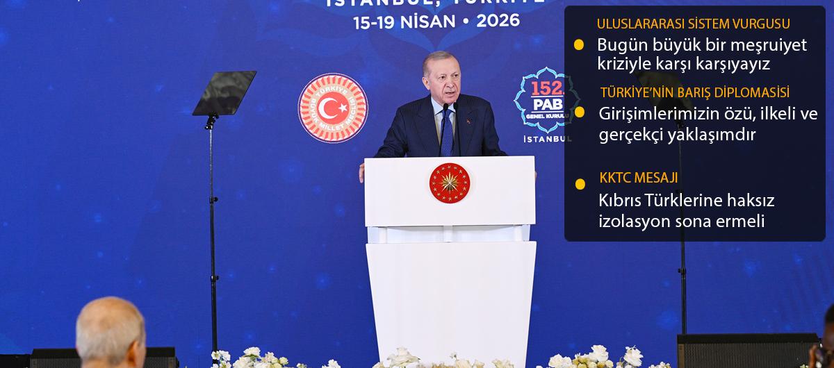 Orta Do�u'da devam eden gerilim! Ba�kan Erdo�an: Bar���n �n�ndeki en b�y�k engel �srail