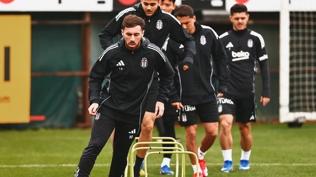 Be�ikta�, Samsunspor ma��na haz�rlan�yor