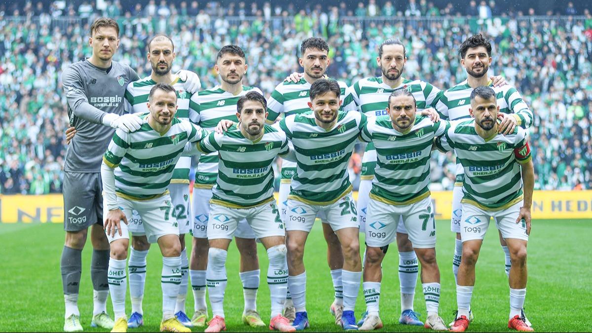 Bursaspor �ampiyonlu�a 1 puan uzakl�kta