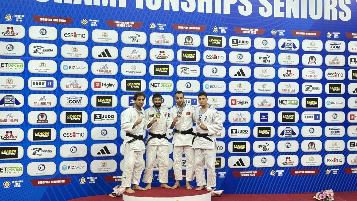 Milli judocumuzdan Avrupa Judo �ampiyonas�'nda bronz madalya!