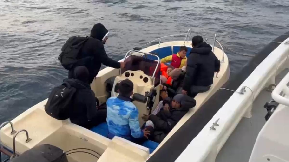 6's� �ocuk 13 d�zensiz g��men yakaland�