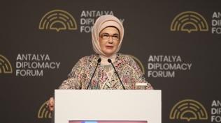 Emine Erdo�an'dan �a�r�: El ele verip Filistin'i in�a edelim