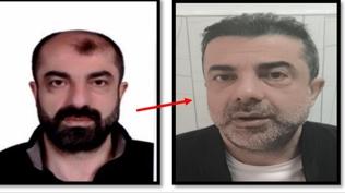 7 y�ll�k firari �lkeye girer girmez enselendi