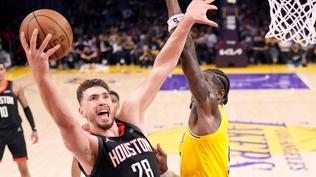 Alperen �eng�n'�n 19 say�s� yetmedi: Rockets, Lakers'a boyun e�di