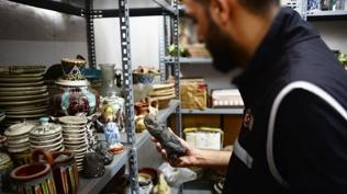 Binlerce eser kurtar�ld�: Tarih ka�ak��lar� su��st� yakaland�