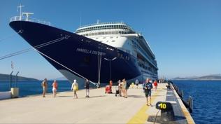 Bodrum'a kruvaziyer ak�n�: �ngiliz turistlerin tercihi oldu