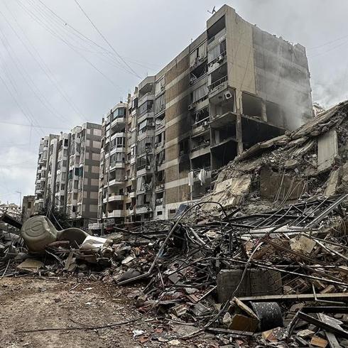 Katil �srail ordusu ate�kes kurallar�na uymuyor: L�bnan'�n g�neyinde y�k�m s�r�yor