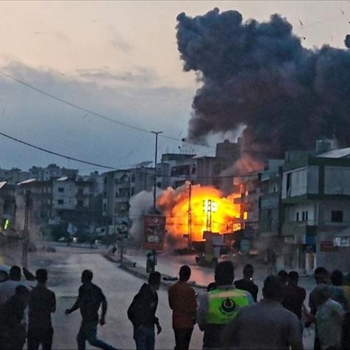 Nebatiye'de y�k�m ve vakar: �srail'in 'sivil' katliam� L�bnan'da ar�a y�kseldi