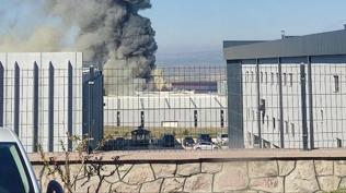 Ankara'da fabrikada yang�n: �ok say�da ekip sevk edildi