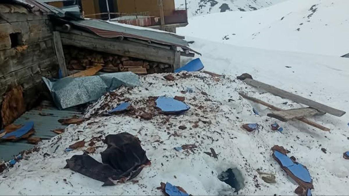 G�m��hane'de ay� sald�r�s�: Yayla evine �at�dan dald�, sakinlere deh�eti ya�att�