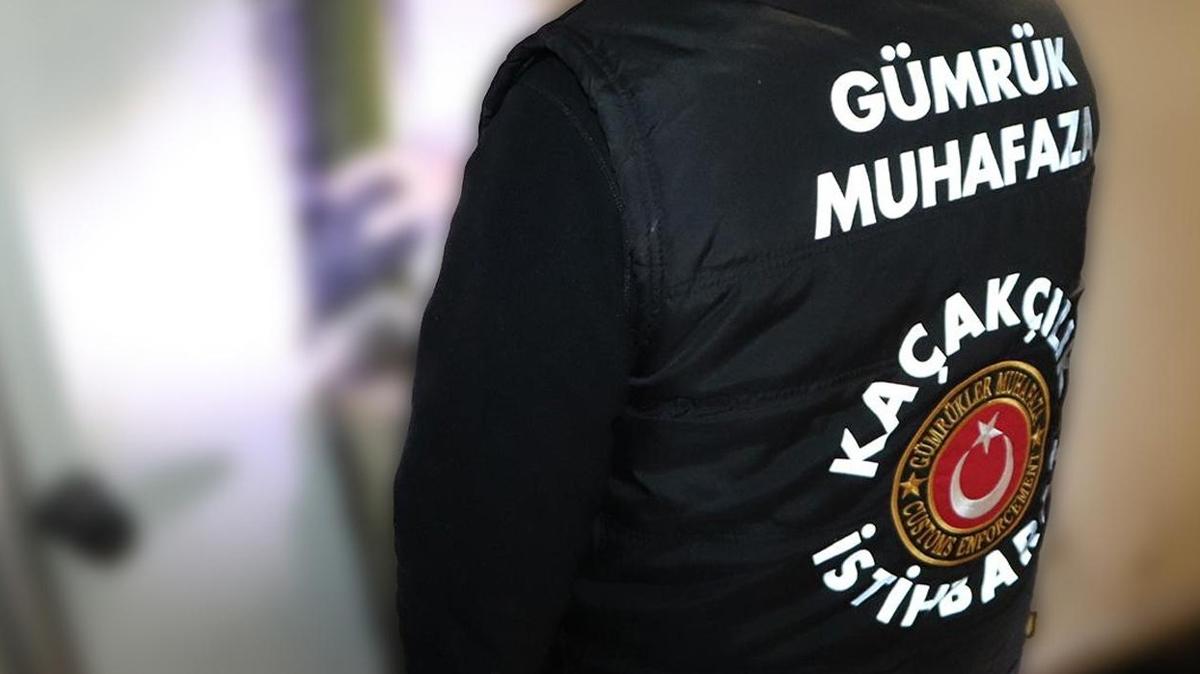 Kap�kule'de ka�ak��l��a b�y�k darbe! 33 milyonluk vurgun engellendi