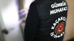 Kap�kule'de ka�ak��l��a b�y�k darbe! 33 milyonluk vurgun engellendi