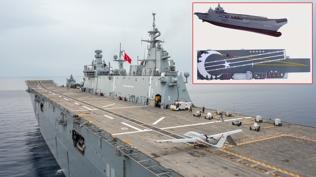 Milli u�ak gemisi m�jdesi