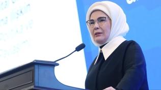 Emine Erdo�an: Teknoloji �irketlerinin �ocuk dostu tasar�m yapmalar� zorunluluktur