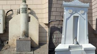 Restorasyonu ellerine y�zlerine bula�t�rd�lar