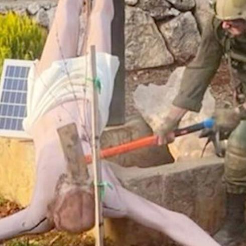 ��galci askerlerden �irkin sald�r�: Kud�s Psikoposu: Utan� verici