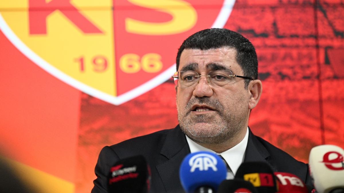 Nurettin A��kal�n: Tek su�umuz Kayserispor'a sahip ��kmak