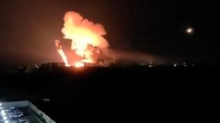 Trafolar alev ald�: Romanya'da enerji santralinde patlama