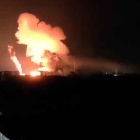 Trafolar alev ald�: Romanya'da enerji santralinde patlama